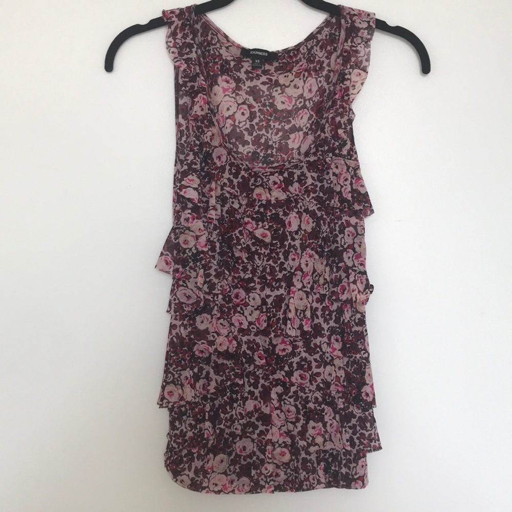 “Express” floral blouse